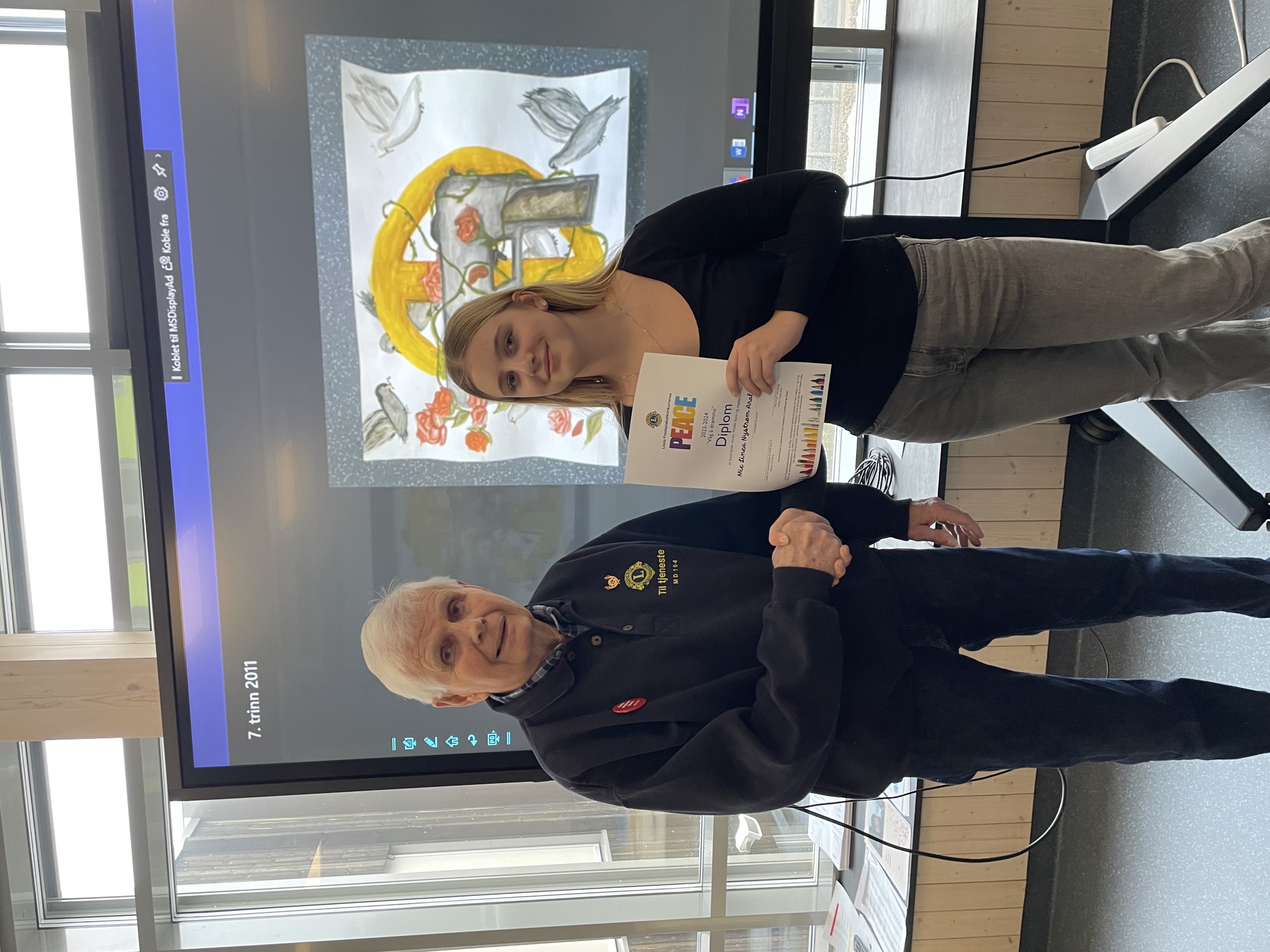 Vinner av Fredsplakatprisen!